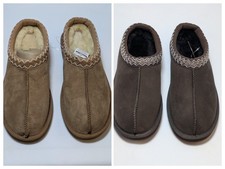 Kirkland Signature Men  s Sizes Shearling Slippers New Choose Size / Color