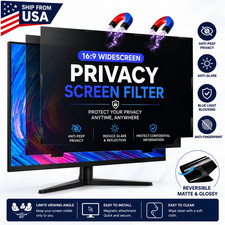 16:9 Monitor Privacy Screen 23.6 23.8 24 27 Inch Anti-Glare Blue Light