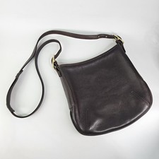 Vintage COACH 9204 Leather Crossbody Bag Made In USA Adjustable Belt Strap