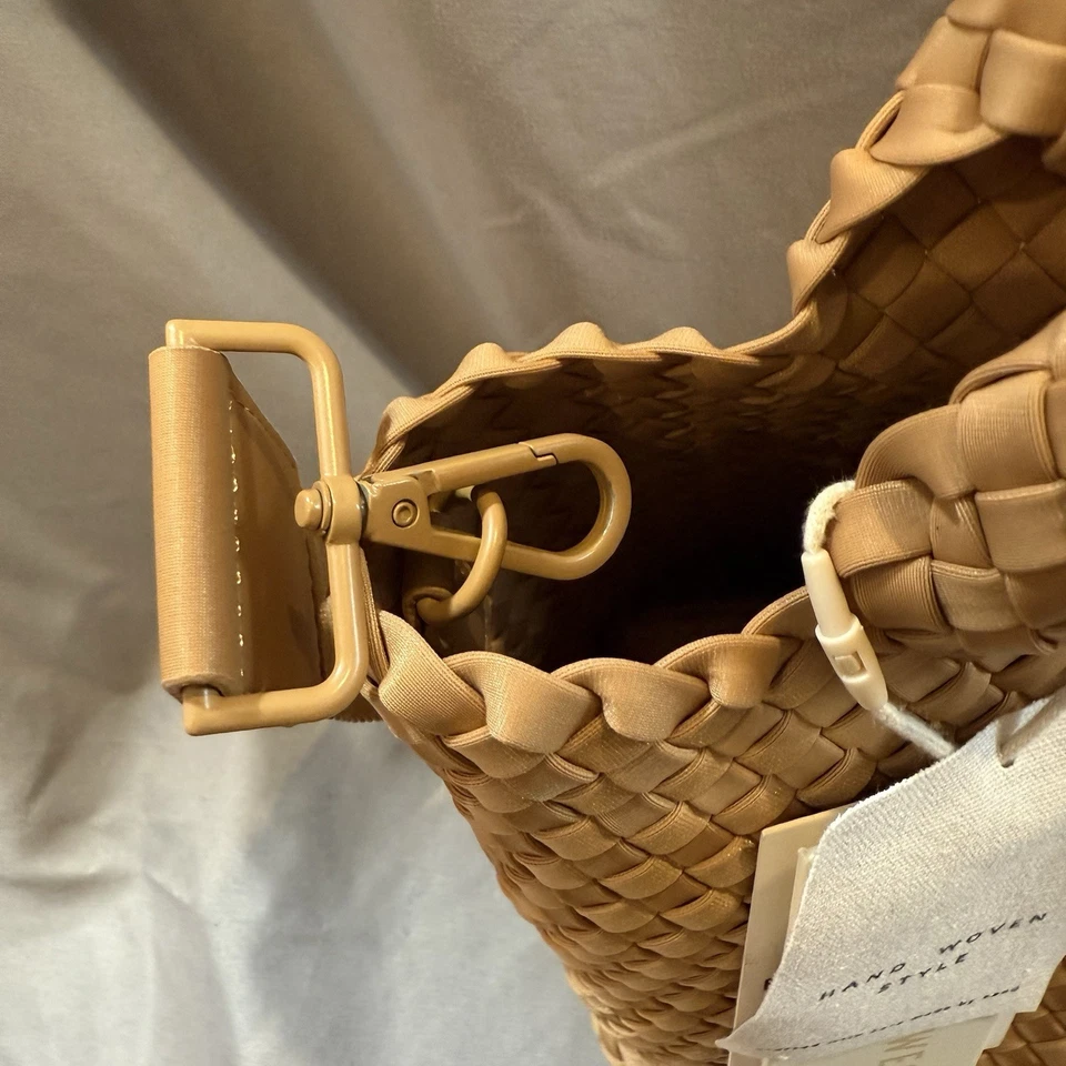 Kya неопрен 2 в 1 сумка Camel через плечо новый с Ярлыками сплетенный классический ($115 розничной) - Изображение 4 из 4