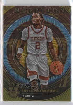 2022-23 Bowman Inception University Gold Foil V2 33/50 Arterio Morris #42 8d2