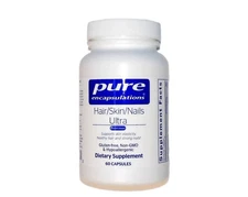 Pure Encapsulations HAIR SKIN NAILS ULTRA  BIOCELL COLLAGEN 60 CAPS EXP. 12/2026