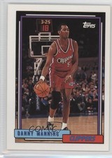 1992-93 Topps Blank Back Danny Manning #189 5x0