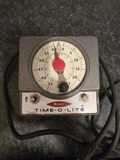 Time-o-Lite Vintage elektrische Dunkelkammer Zeitschaltuhr - ungeprüft / zur Anzeige