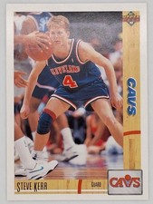 Steve Kerr 208 NBA - Upper Deck 1991-92 Cleveland Cavaliers NM