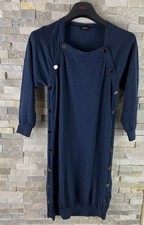 Jaeger women's Size S 100% Wool Navy Dress