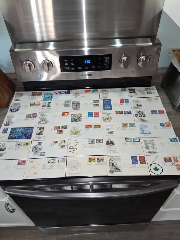 SL 1573/ 41 Unaddressed & 1 Addressed United Nations FDC's 60's-70's us stamps