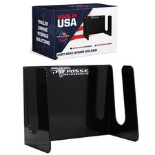 Pit Posse PP3105BK Dirt Bike Motorcycle Stand Holder Rack (Holder Only) Black