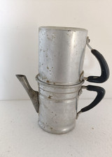 Caffettiera napoletana LUPA made in Italy 1 tazza in alluminio collezionismo