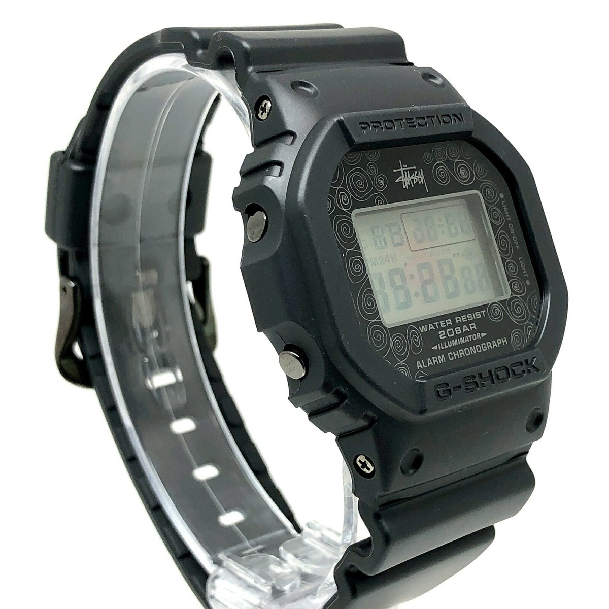CASIO G-SHOCK Wristwatch DW-5000ST-1 Stussy 25th Anniversary