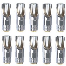 10Pack Pig Nipple Waterer, Hog Nipple Waterer, 1/2" NPT Stainless Steel Autom...