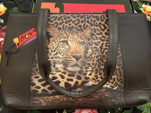 Icon Retired Tote Bag Wild Leopardother Listing Match Wallet, Boots & Mules - Picture 5 of 5