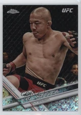 2017 Topps Chrome UFC Diamond Refractor Kyoji Horiguchi #49