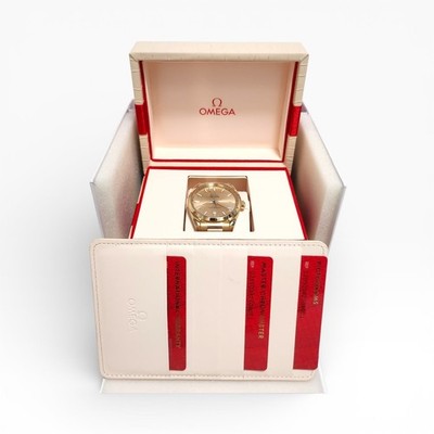2026 Full Set Omega Aqua Terra 38mm 18K Moonshine Gold Watch 220.50.38.20.08.001