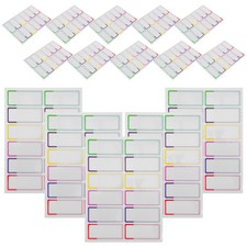 30 Sheets Labels for Baby Bottles Daycare Removable Waterproof Name Stickers