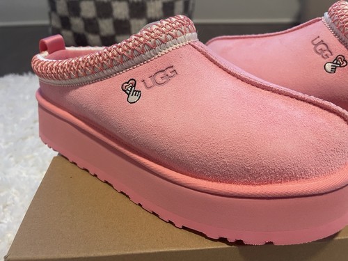 Size 9 Woman UGG Tazz Love '25 Slipper TROPICAL PINK Women's  - Fast Shipping - Picture 3 of 8