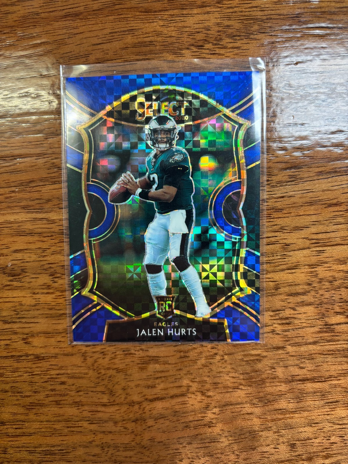 2020 Select - Concourse Blue Prizm #50 Jalen Hurts Rookie /175 (RC) 2602190