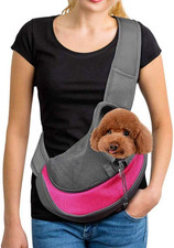 Borsa Da Viaggio per Cani Trasportino Da Passeggio Ideale per Cani O Gatti Picco