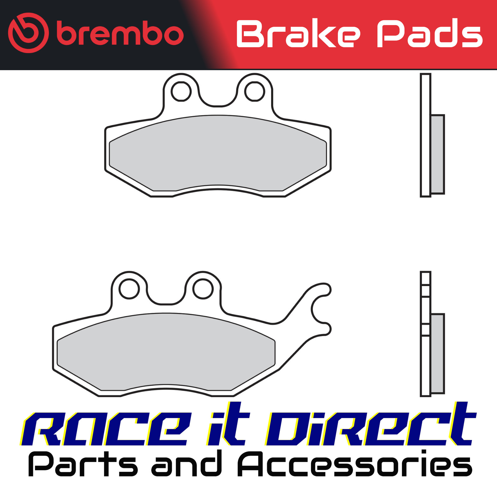 Brake Pads for RIEJU RS2 125 SPORT 2011-2016 Front Scoot Brembo - Image 5
