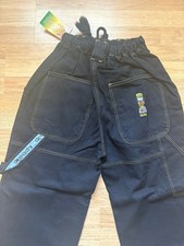 Dreddy Carpenter Loose Baggy Fit Skate Jeans BLACK