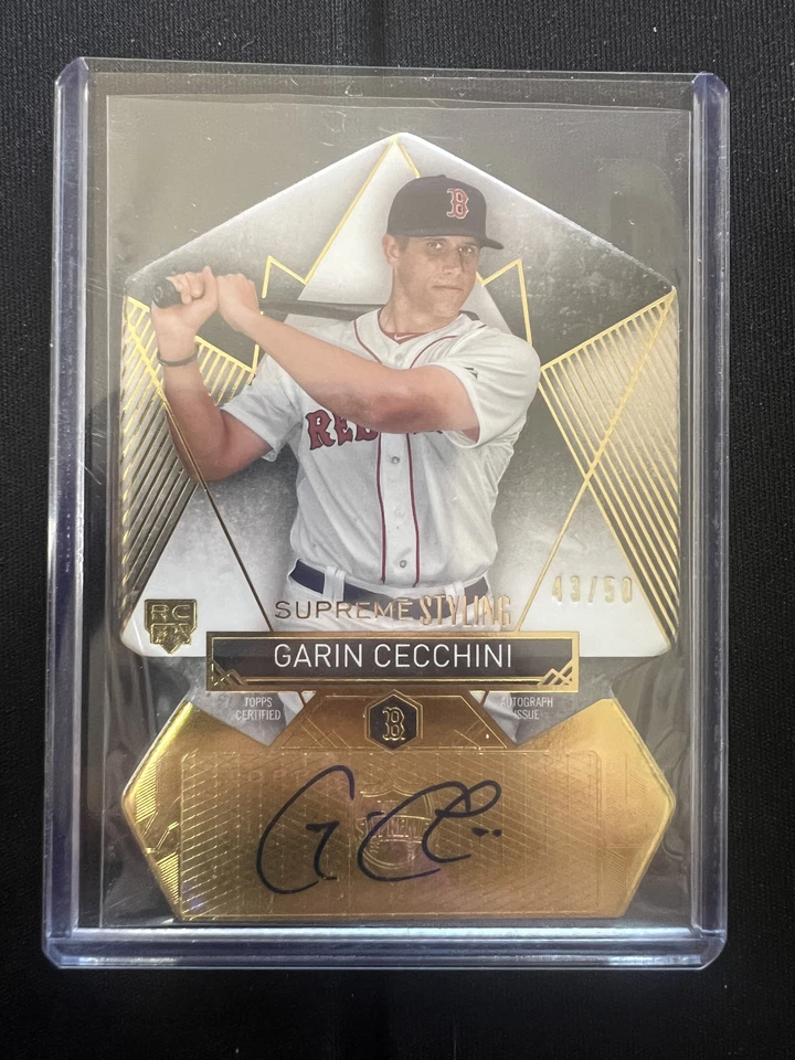 Lote de 4 tarjetas autógrafos Topps Supreme 2014 estilo supremo Dallas Keuchel y más Foto 3 de 4