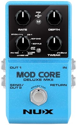 NU-X | Mod Core Deluxe mkII Pedal With New Effect Models  Signal & Routing
