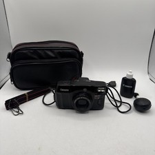  Fair Canon Sure Shot 80 Tele Date SAF 35mm Point  Shoot Film Camera NO FLASH