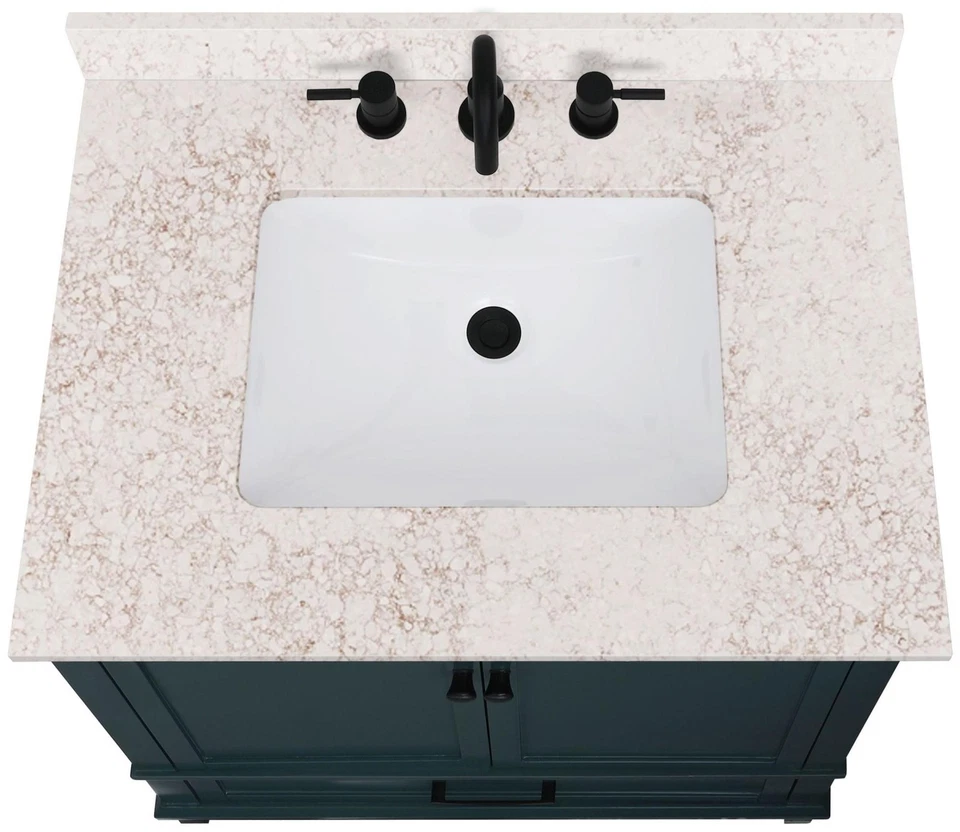 Tocador de cuarzo Avanity QUT31-RS 31" - gris Foto 3 de 4