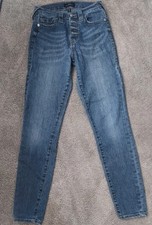 True Religion Women's Halle High Rise Super Skinny Jeans Size 26