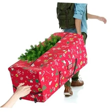 Rolling Christmas Tree Storage Bag - 9 Ft Xmas Tree Storage Bag for 9Ft