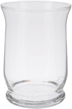 Elegant Large Clear Hurricane Glass Candle Holder for Pillar-Style Candles Hom