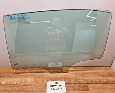   10-15 OEM BMW F02 740 750 760 Alpina B7 Rear Left Driver Side Window Glass