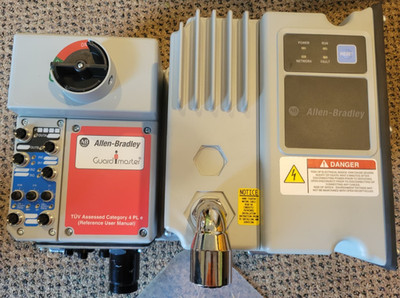 New Allen Bradley 281ES-F12S-10B-RRG-3FR-22 Combination Starter Base Ser. D