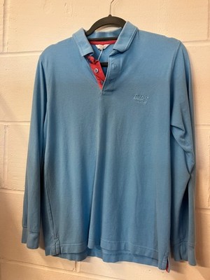 Cotton Traders Damen Langarmshirt blau und korallenrosa Größe XS