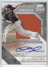2016 Panini Elite Extra Edition Silver 84/99 Clayton Blackburn #FTSA-CB Auto 0af