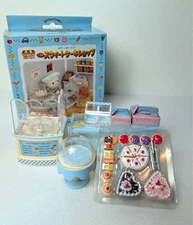 Sylvanian Families Calico Critters Sweet Cake Shop Mi-04 1998 Vtg Near Complete