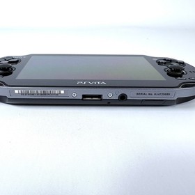 Sony PlayStation PS Vita PCH-1100 Crystal Black Console From Japan [Near Mint]