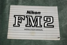 Nikon FM2 SLR Camera Owner's Instruction Manual