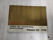 Cagiva Freccia C12R 125 manuale Libretto Uso E Manutenzione