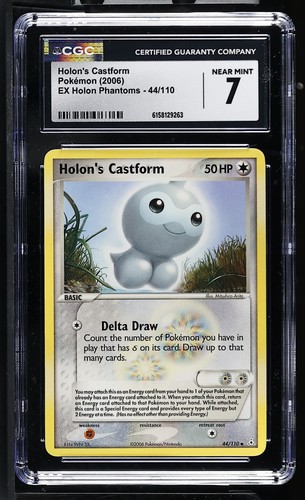 Holon's Castform graded CGC 7 for sale on eBay