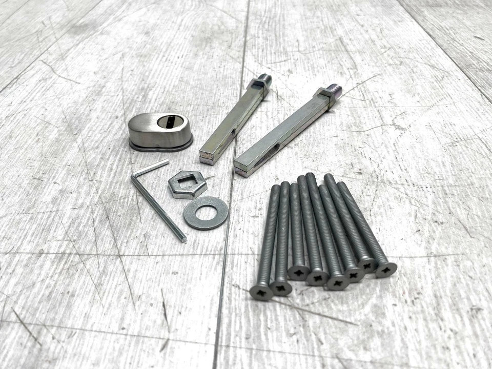 Cerniera di protezione per porte ABUS HLZS814 argento MERCE DI SERIE B - Immagine 4 di 4