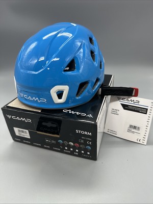 CAMP USA Storm Climbing Helmet Blue M/L NIB
