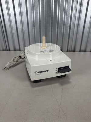 Vintage Cuisinart Classic Food Processor Base ONLY DLC-10C Made In