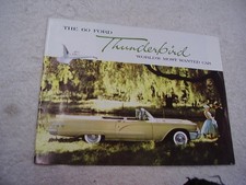 1960 Ford Thunderbird  Brochure Free Postage
