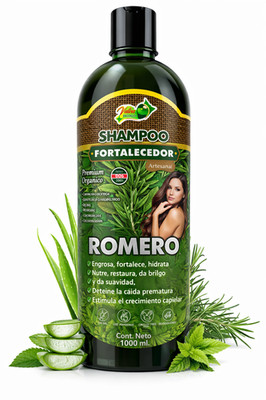 1000ML Rosemary Strengthening Shampoo with Aloe  Botanical Hair Hydration Care