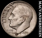 1950 Roosevelt Dime- Silver Better Date No Reserve #i3700