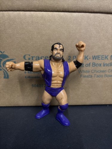 Razor Ramon - WWF Habro Series 10 Figur Purple Tights Vest WWE, Action Works
