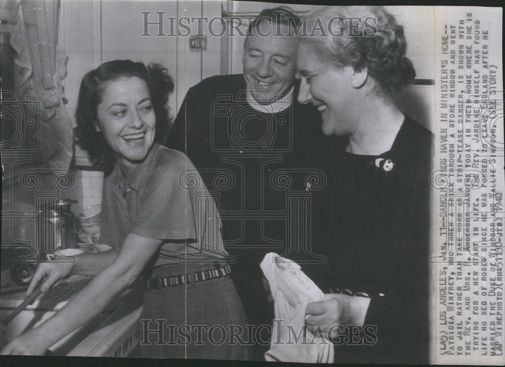 1940 Press Photo Rev. R. Anderson Jardine - RRV73393