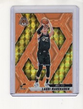 2024/25 PANINI MOSAIC LAURI MARKKANEN ORANGE FLOURESCENT 15/25 UTAH JAZZ