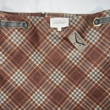New Mare Mare Anthropologie Mr Valley Plaid Skirt Size L